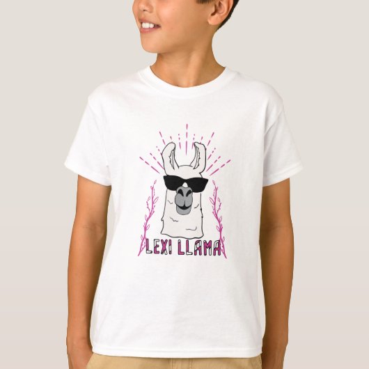 Lexi Llama T-shirt (Voorkant)