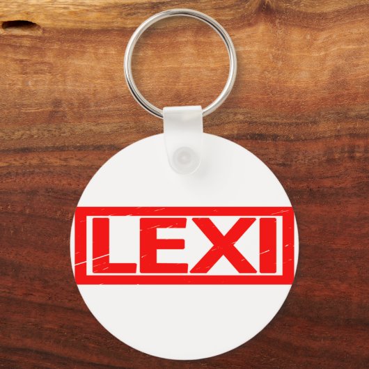 Lexi Stamp Sleutelhanger (Voorkant)