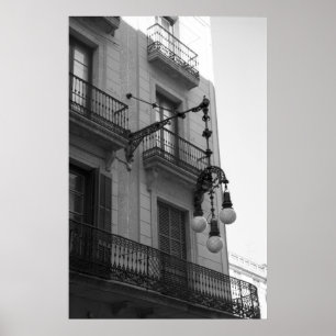 L'Exiample Poster Print (Barcelona, Spanje)