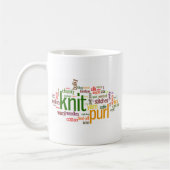 Lexicon - woorden voor knitters!  Knit aan! Koffiemok (Links)