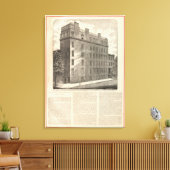 Lexington Avenue Turkse en Romeinse baden Canvas Afdruk (Insitu (Woonkamer))