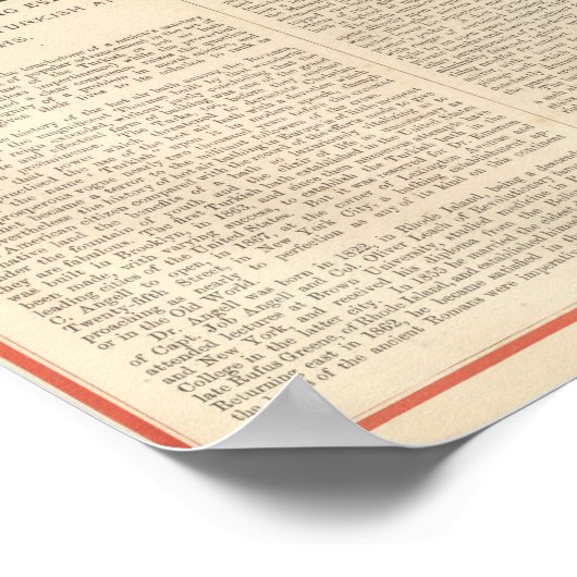 Lexington Avenue Turkse en Romeinse baden Poster (Hoek)