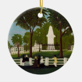 Lexington Battle Monument, c.1830 Keramisch Ornament (Voorkant)