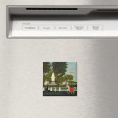 Lexington Battle Monument, c.1830 Magneet (Insitu (Vaatwasser))