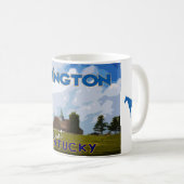Lexington, bezoek Kentucky... Koffiemok (Voorkant rechts)
