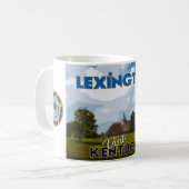 Lexington, bezoek Kentucky... Koffiemok (Voorkant links)
