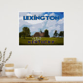 Lexington, bezoek Kentucky... Poster (Keuken)