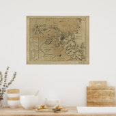 Lexington, concord, en Siege of Boston Poster (Keuken)