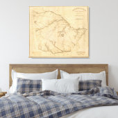 Lexington District, South Carolina Canvas Afdruk (Insitu (Slaapkamer))