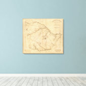 Lexington District, South Carolina Canvas Afdruk (Insitu (Houten vloer))