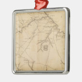 Lexington District, South Carolina Metalen Ornament (Links)