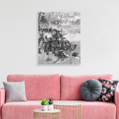 Lexington Green Canvas Afdruk (Insitu (Woonkamer))