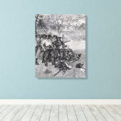 Lexington Green Canvas Afdruk (Insitu (Houten vloer))