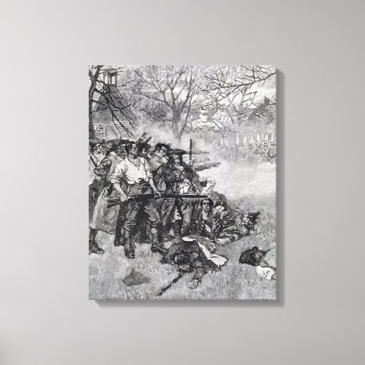 Lexington Green Canvas Afdruk (Voorkant)