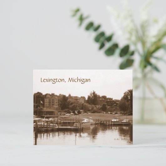 Lexington Harbour Briefkaart (Staand voorkant)