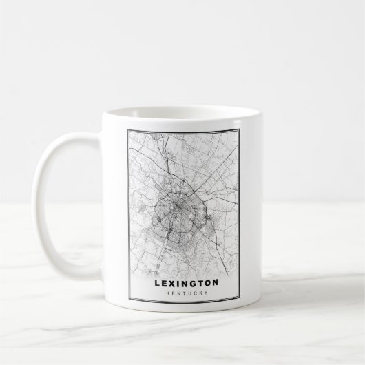 Lexington-kaart Koffiemok (Links)