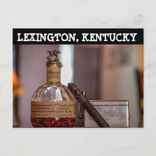 LEXINGTON KENTUCKY BOURBON Postcard Briefkaart (Voorkant)