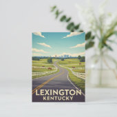 Lexington Kentucky Briefkaart (Staand voorkant)