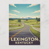 Lexington Kentucky Briefkaart (Voorkant)