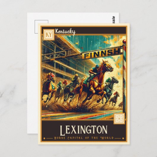 Lexington, Kentucky |  Briefkaart (Voorkant / Achterkant)
