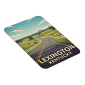 Lexington Kentucky Briefkaart Magneet (Rechterzijde)