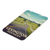Lexington Kentucky Briefkaart Magneet (Linkerzijde)