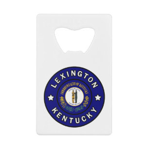 Lexington Kentucky Creditkaart Flessenopener
