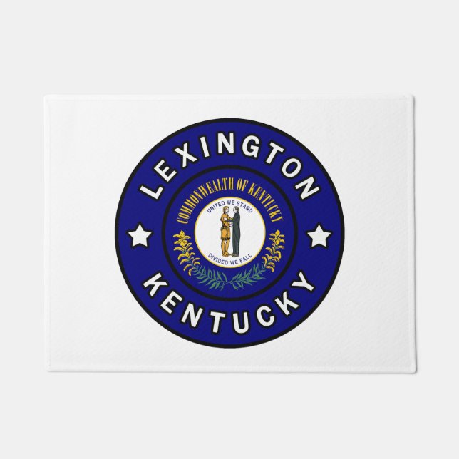 Lexington Kentucky Deurmat (Voorkant)