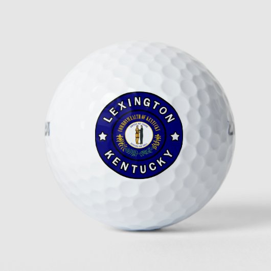 Lexington Kentucky Golfballen (Voorkant)