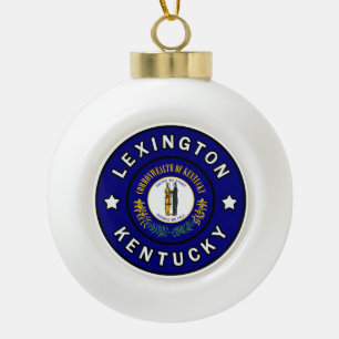 Lexington Kentucky Keramische Bal Ornament