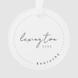 Lexington Kentucky KY Travel Verenigde Staten Ornament
