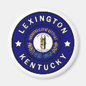 Lexington Kentucky Magneet (Voorkant)