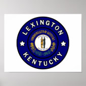 Lexington Kentucky Poster (Voorkant)