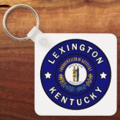 Lexington Kentucky Sleutelhanger (Voorkant)