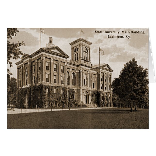Lexington Kentucky State University Main Building (Voorkant Horizontaal)