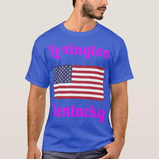 Lexington Kentucky stijlvolle prints T-shirt