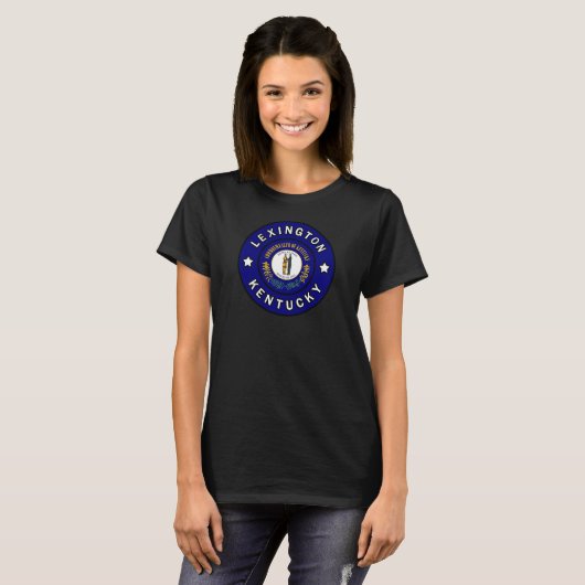 Lexington Kentucky T-shirt (Voorkant volledig)