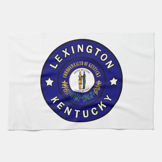 Lexington Kentucky Theedoek (Horizontaal)