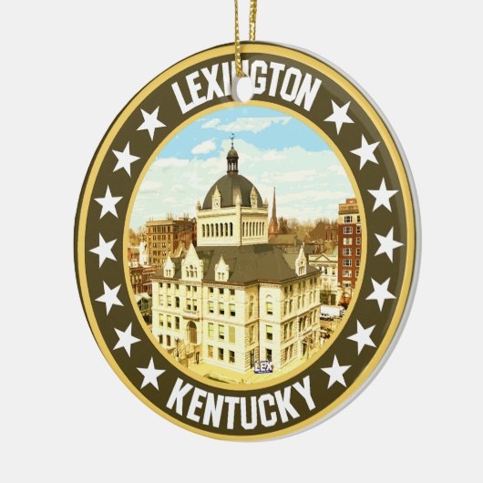Lexington Keramisch Ornament (Links)