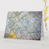 Lexington, KY  kaart (Gele Bloem)