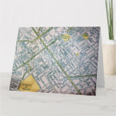 Lexington, KY  kaart (Voorkant)