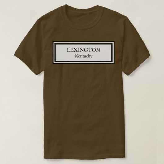 LEXINGTON KY T-shirt (Design voorkant)