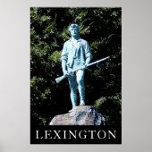 Lexington Minuteman Poster (Voorkant)