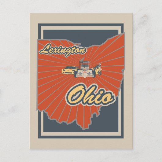 Lexington, Ohio-Briefkaart - Reizigers Briefkaart (Voorkant)