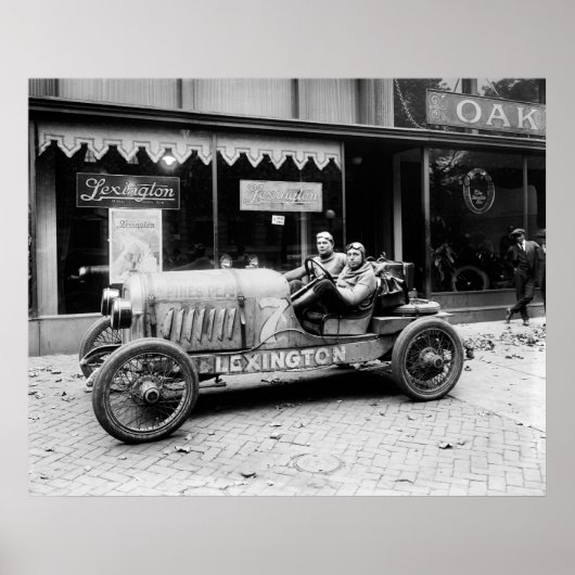 Lexington, Pikes Peak Car: 1921 Poster (Voorkant)