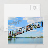 Lexington, TN-Briefkaart Briefkaart (Voorkant / Achterkant)
