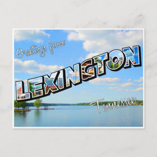 Lexington, TN-Briefkaart Briefkaart