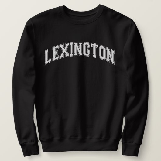 LEXINGTON University-stijl trui Amerika College (Design voorkant)