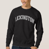 LEXINGTON University-stijl trui Amerika College (Voorkant)