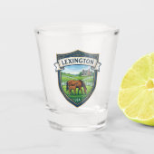Lexington, VS VS Shot Glas (Voorkant)